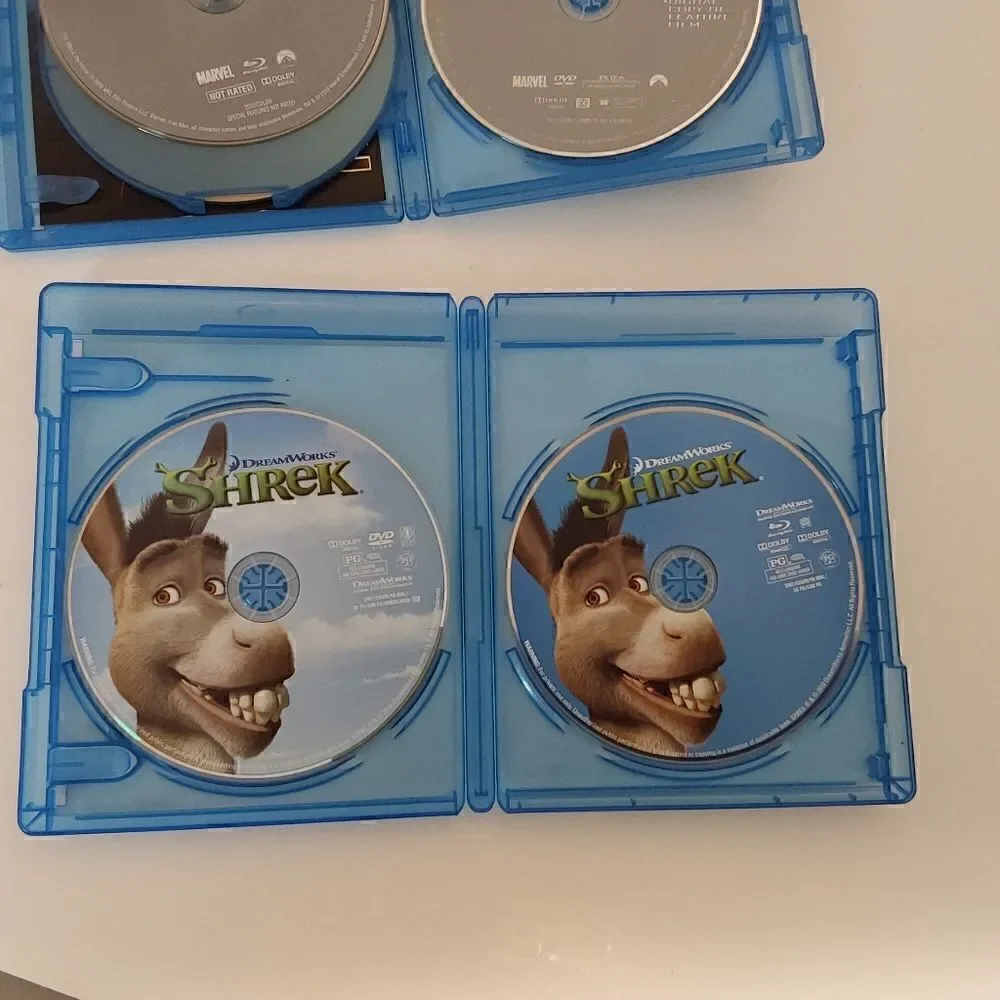 Two movie bundle Ironman 2 & Shrek